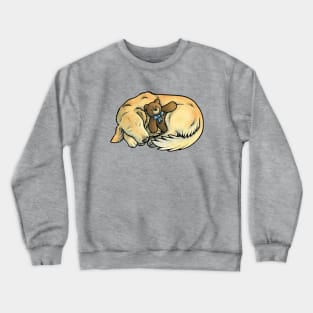 Sleeping Golden Retriever Crewneck Sweatshirt